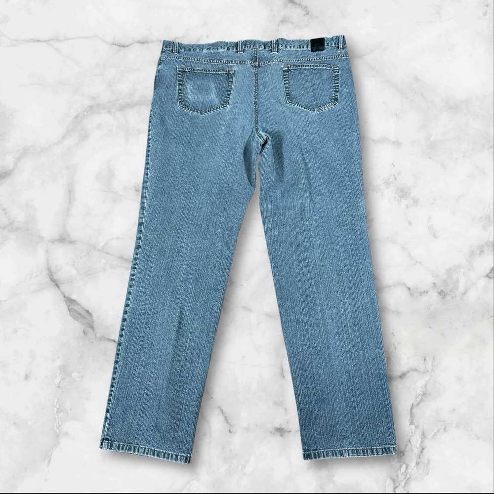 Set Of 2 Alberto Tommy Stretch Ring Jeans Mens Size 60/ USA 44 Inseam 33 In - Picture 3 of 15